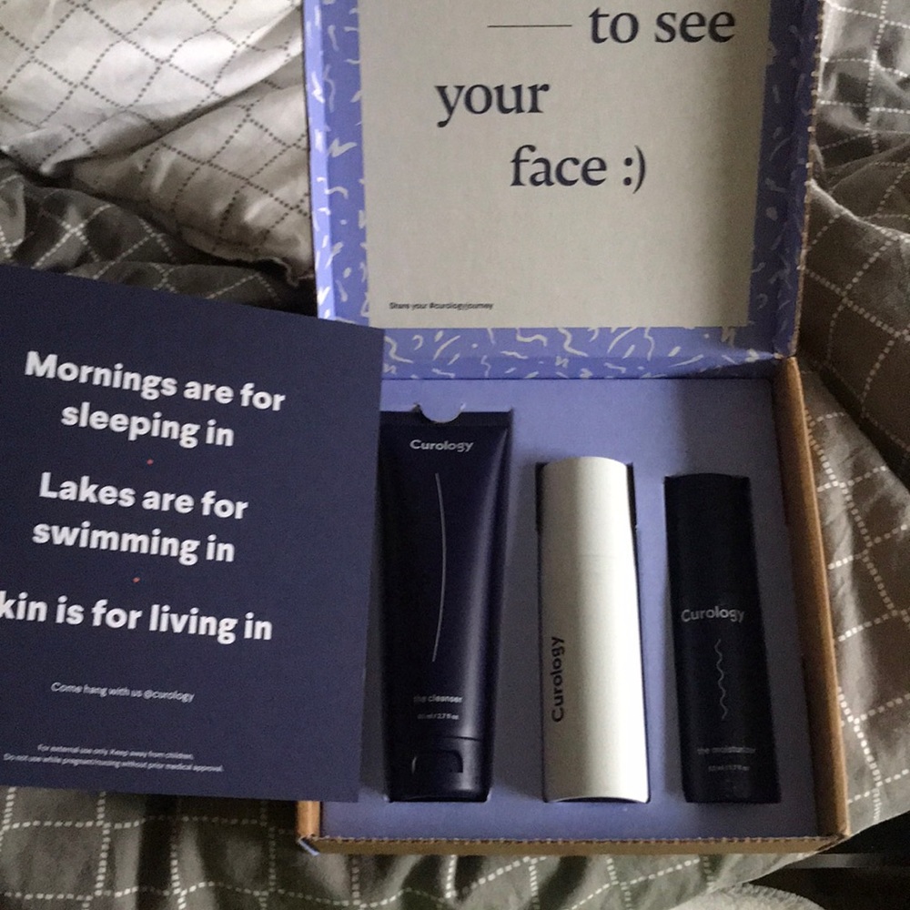 Curology Cleanser, Treatment, Moisturizer Set